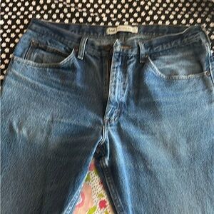 Lee Men's Relaxed Fit Blue Jeans